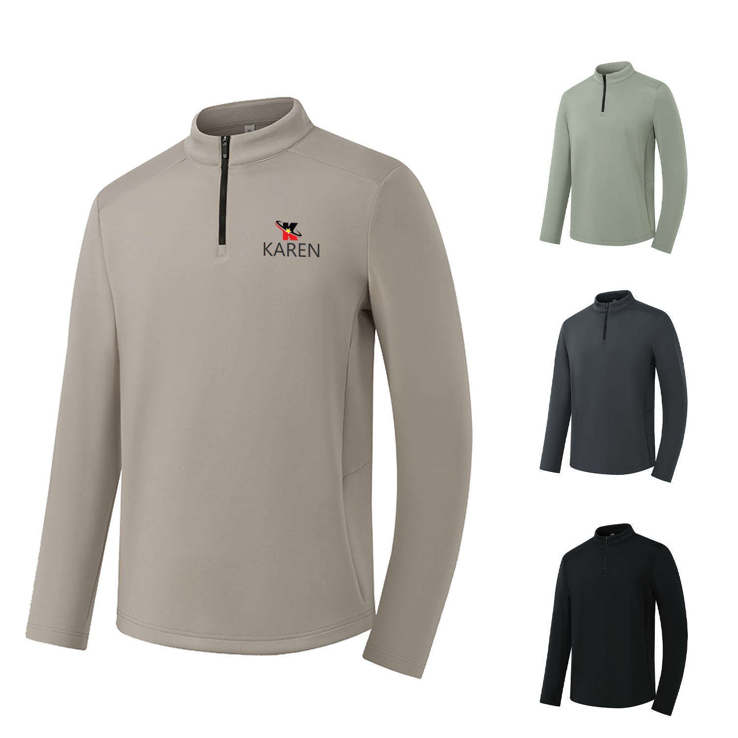 Lightweight Sport 1/2 Zip Pullover Jacket 2