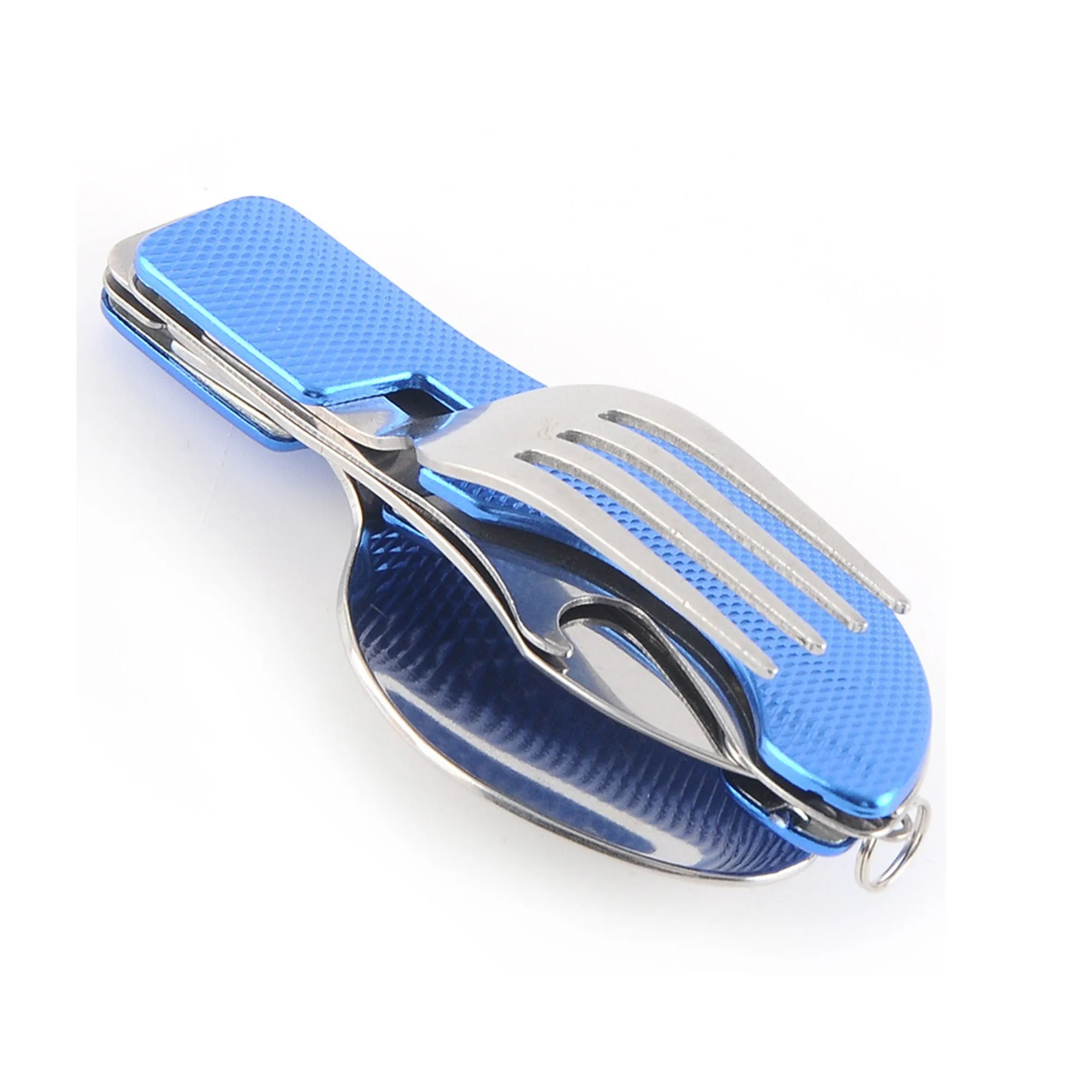 Multifunctional Camping Foldable Spoon Knife and Fork 8
