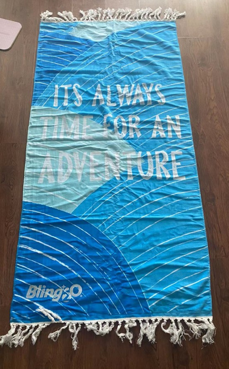 100% Cotton Beach Towels with Fringed 4