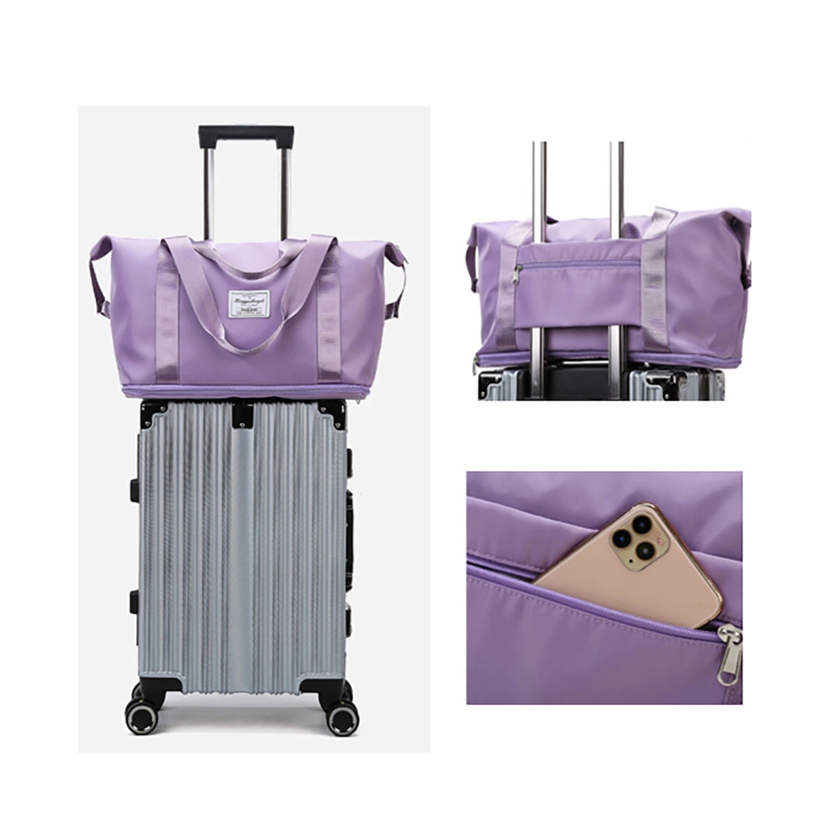 Waterproof Extensible Travel Duffel Bag 4