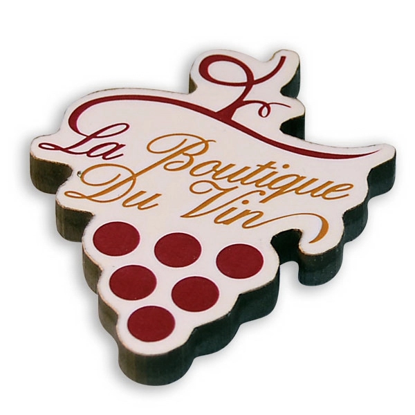 1/4" Custom Eco-Wood Magnets - Made in USA 6