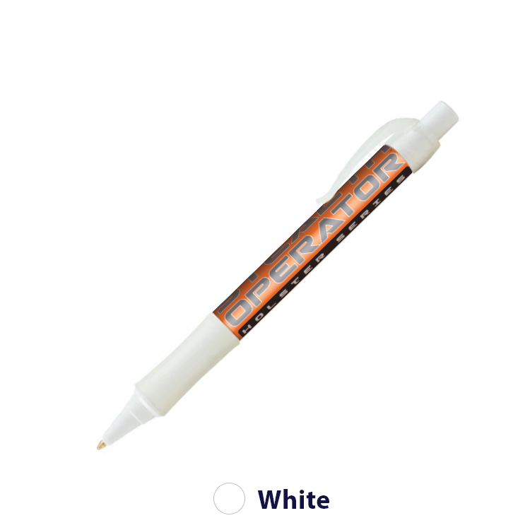 Graphic Brights Frost Plastic Pen (Full Color Imprint) 2