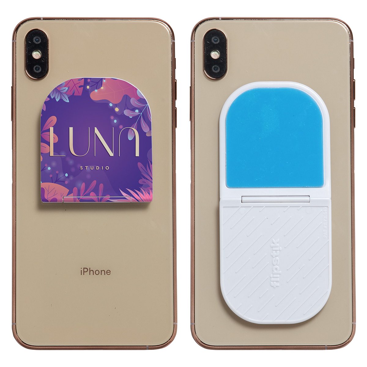 Flipstik® 3.0 Hands-Free Sticky Phone Stand - Full Color 24