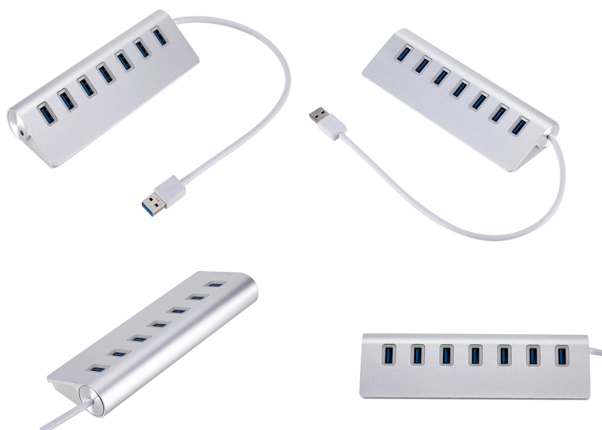 iBank ® 7 Port USB 3.0 Premium Aluminum Hub 2