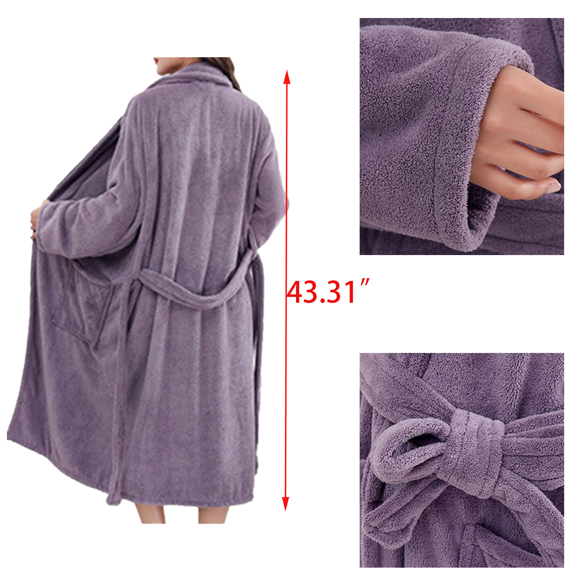 Unisex Coral Velvet Robe MOQ50 2