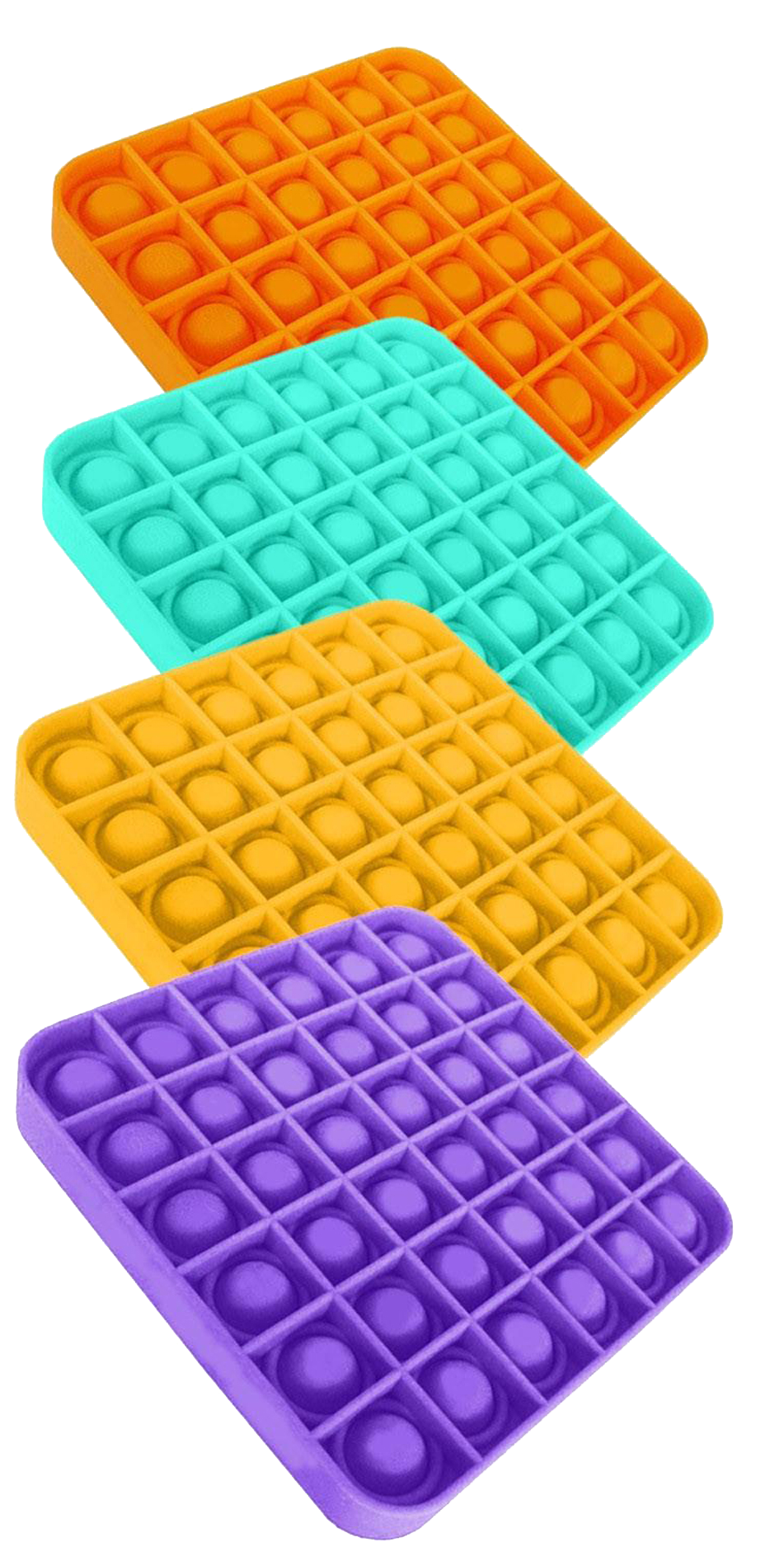 Classic Pop It Fidget Toy - Square 8