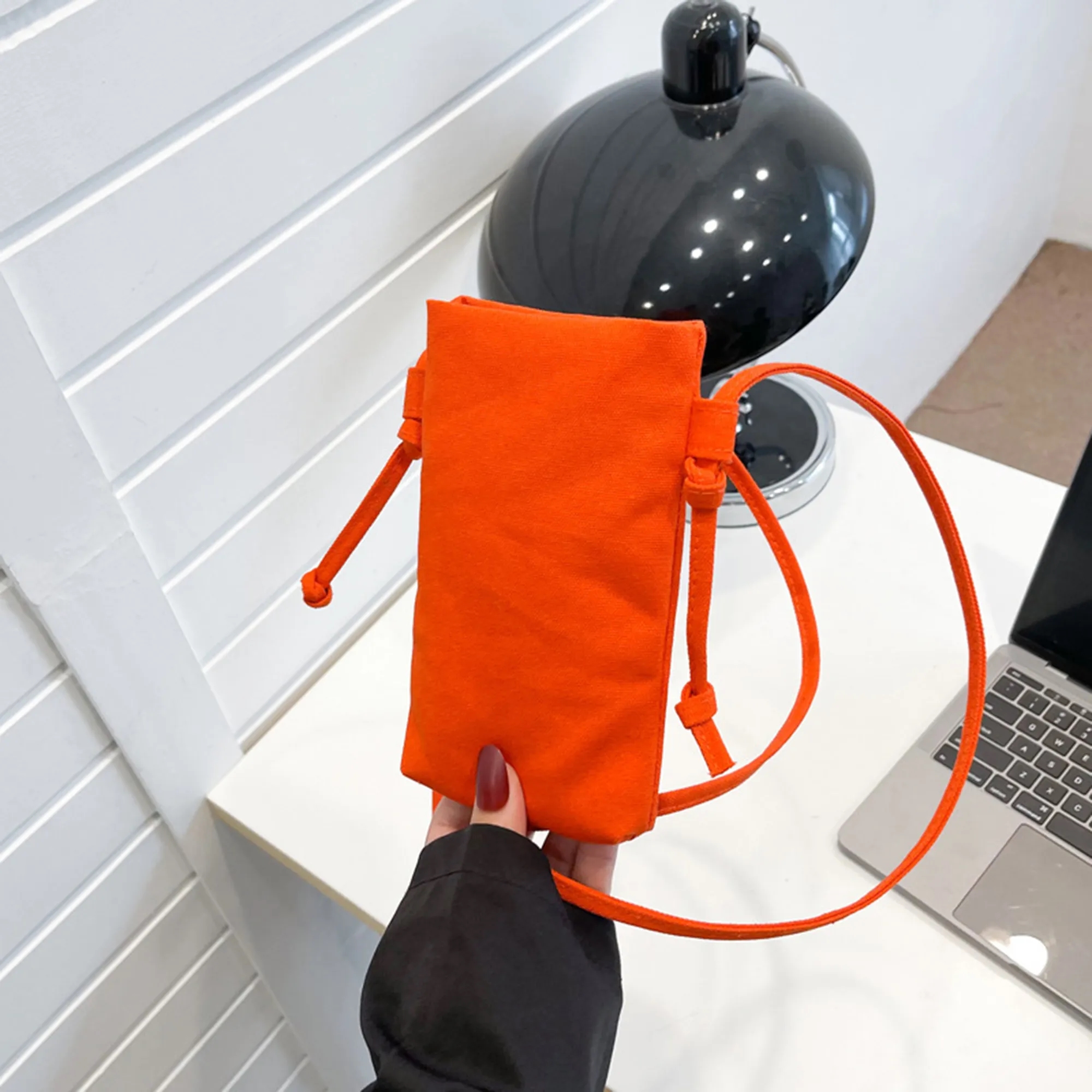 Custom Logo Single Compartment Crossbody Mini Phone Bag 2