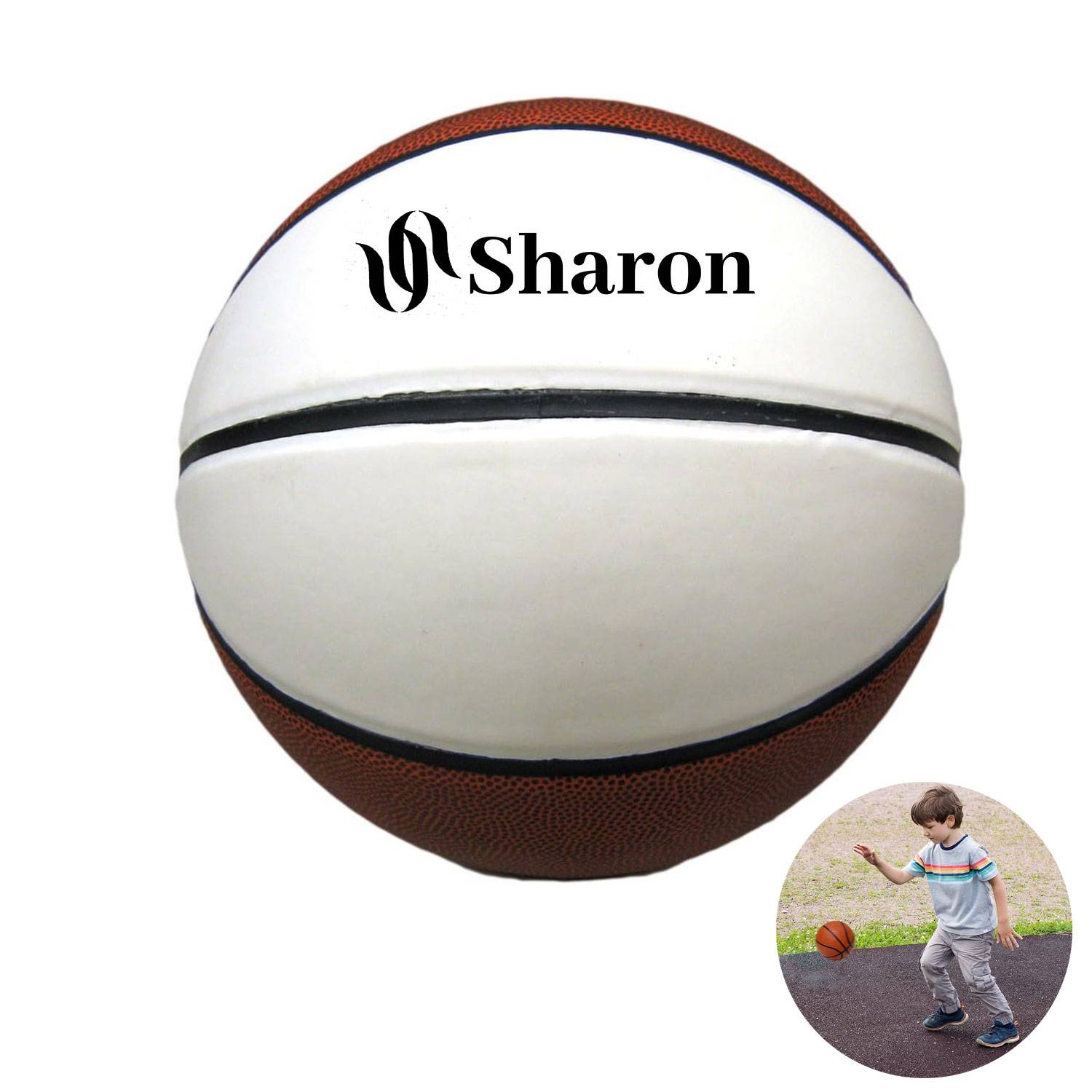 5" Mini PU Children Basketball 8