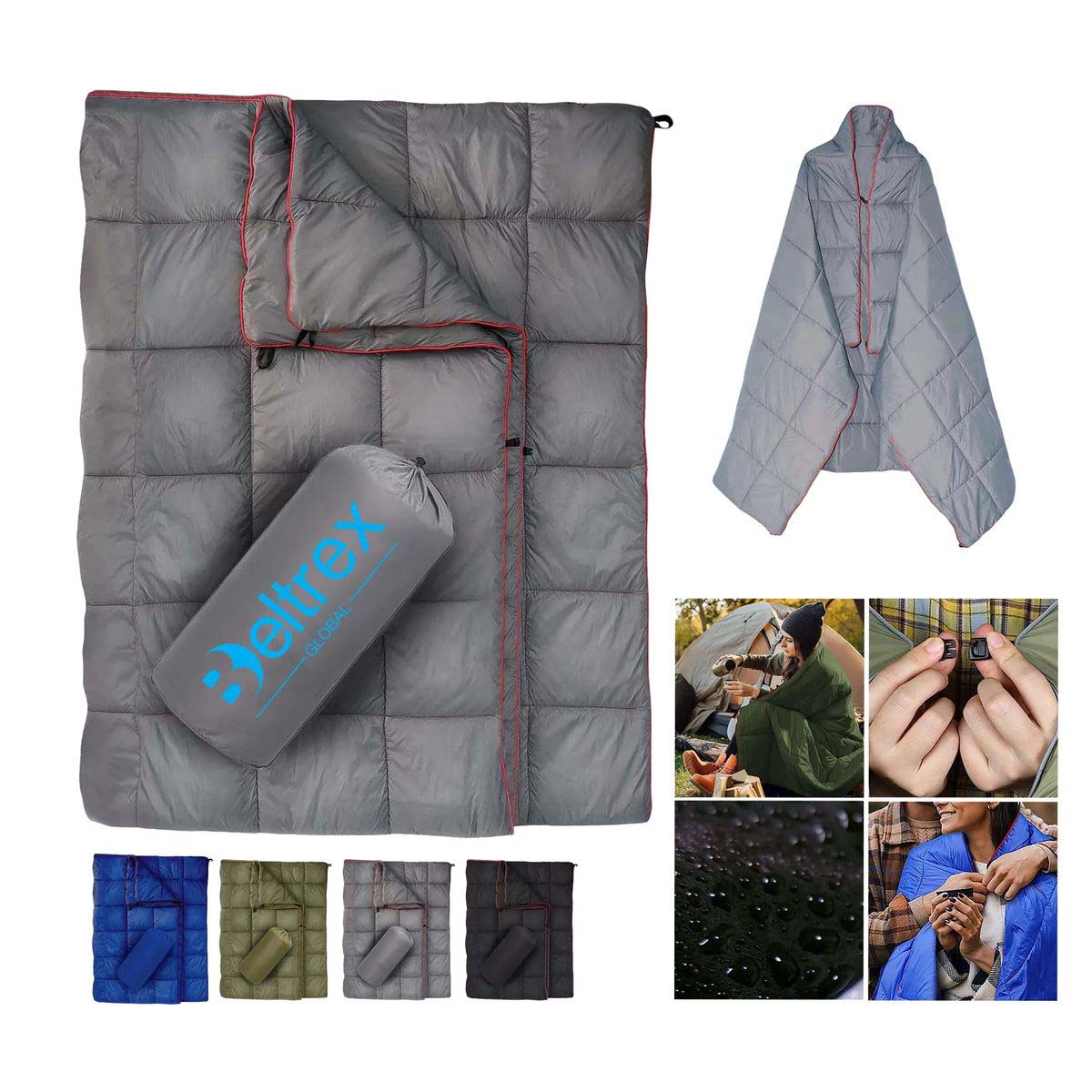 Durable Travel Blanket with Compact Storage Design 6