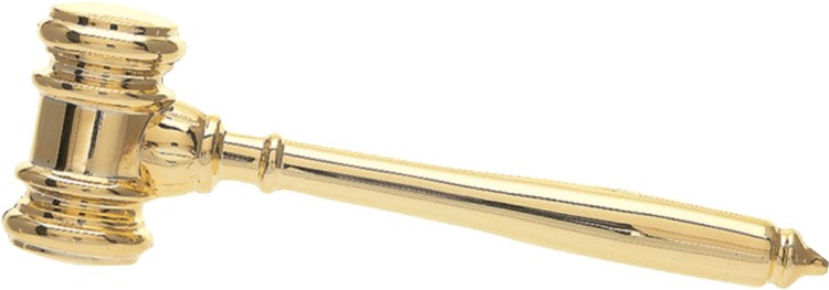 Gavel Plaque Mount 2