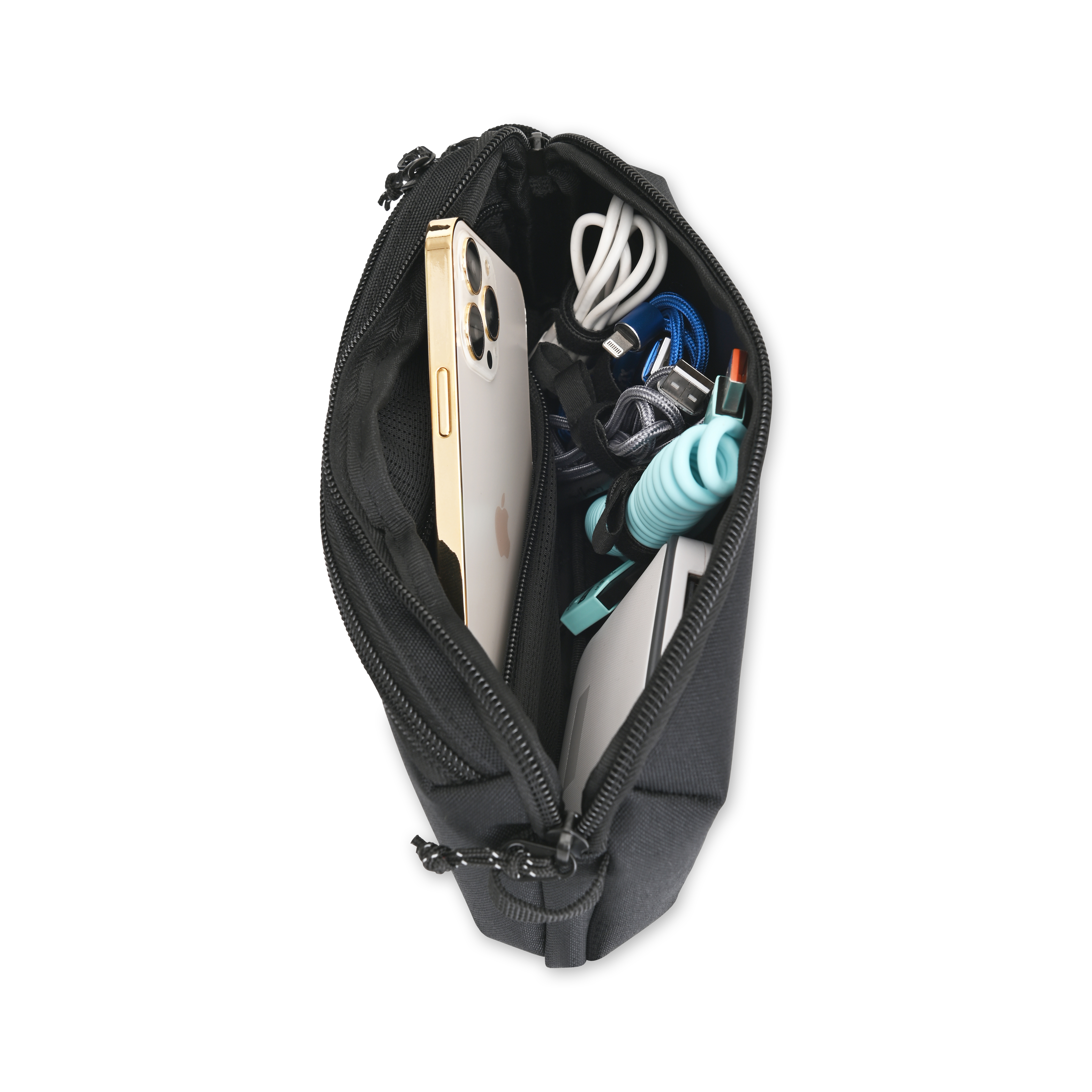 Newton Recycled rPET Electronics Cord Management Pouch 1