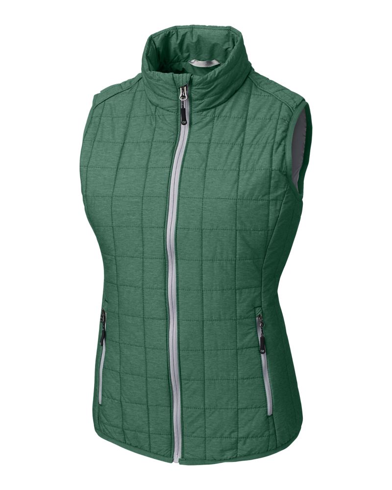 Rainier PrimaLoft Womens Eco Insulated Full Zip Puffer Vest