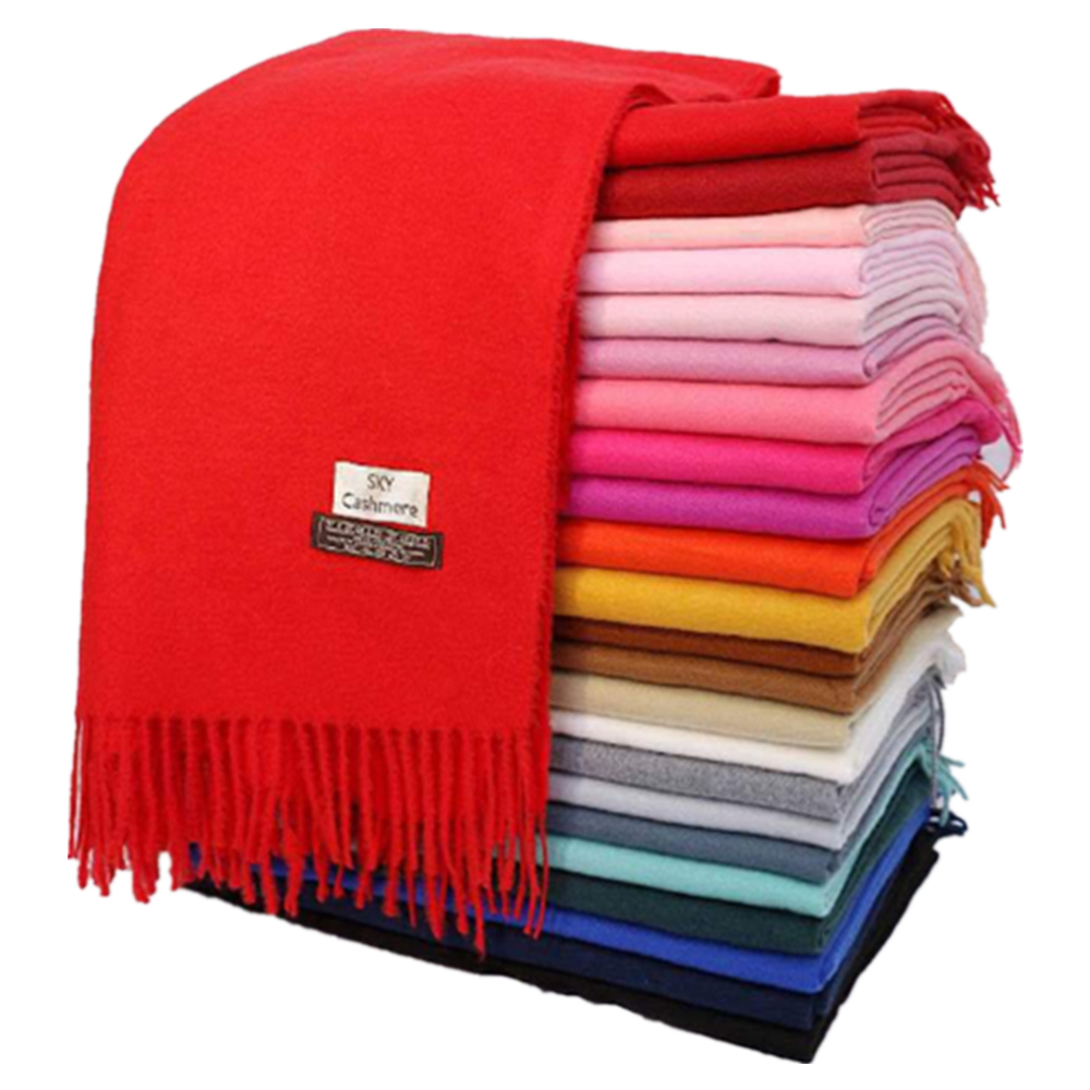 Cashmere Wrap Scarf Warm Keeping Shawl 2