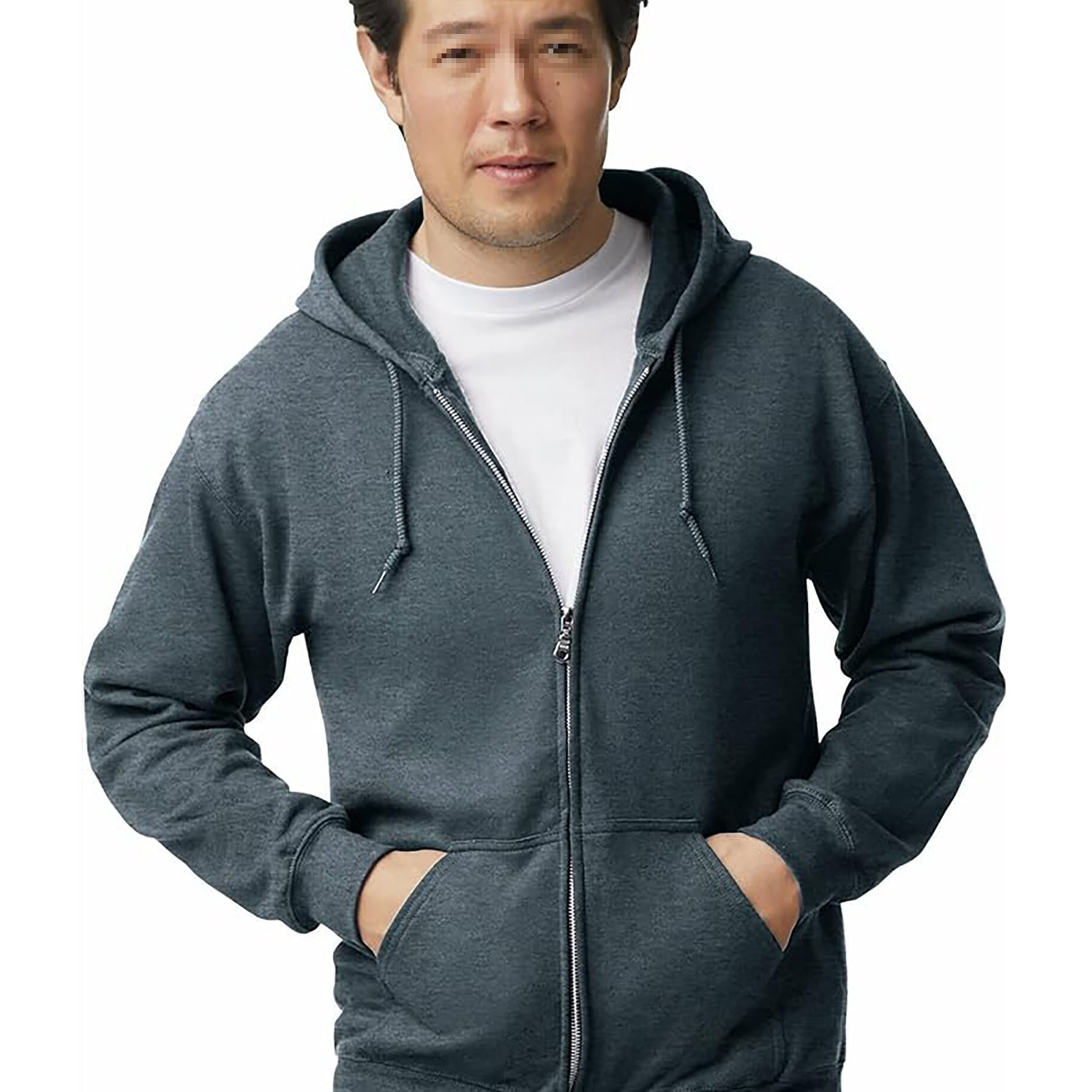 Men's Full Zip Hooded Sweatshirt, custom hoodie or sweatshirt with logo imprint 4
