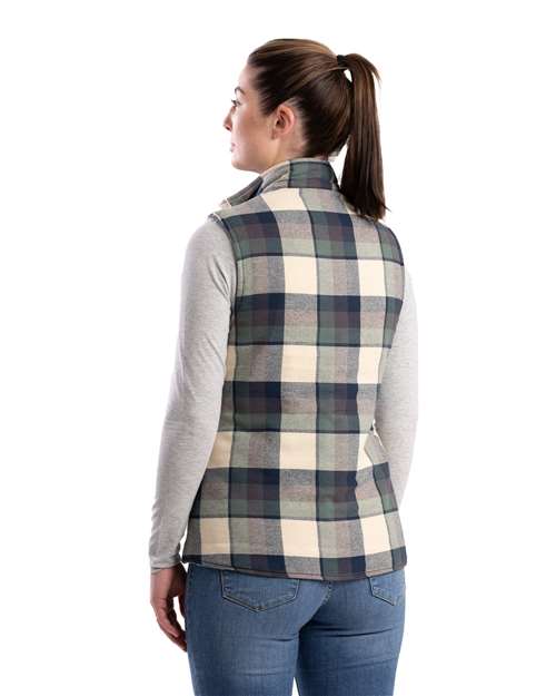 Women's Insulated Flannel Vest - WV16 8