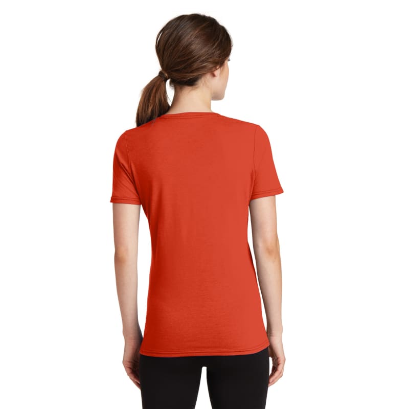 Port & Company Women's Performance Blend V-Neck Tee. 62
