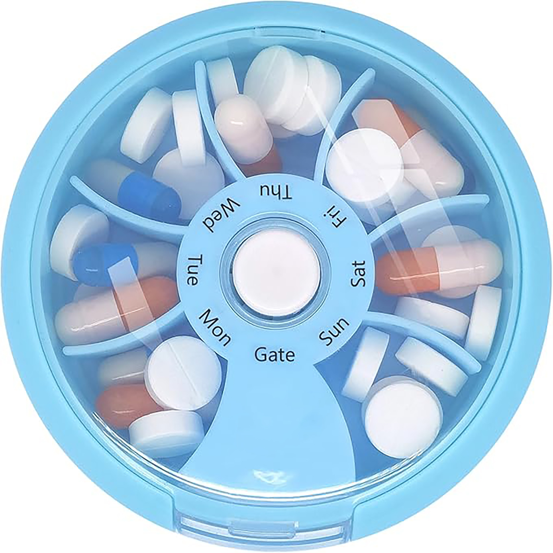 7 Day Portable Mini Travel Pill Box 2