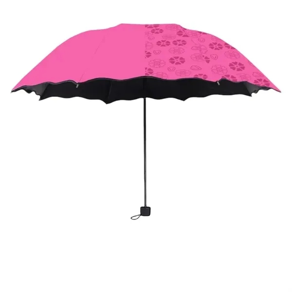 Foldable Color Changing Flower Sun Umbrella with Protection 8