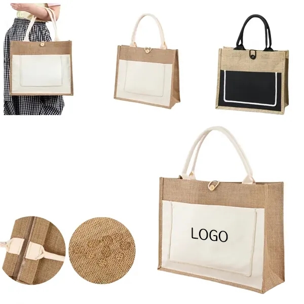 Reusable Jute Tote Bag 3