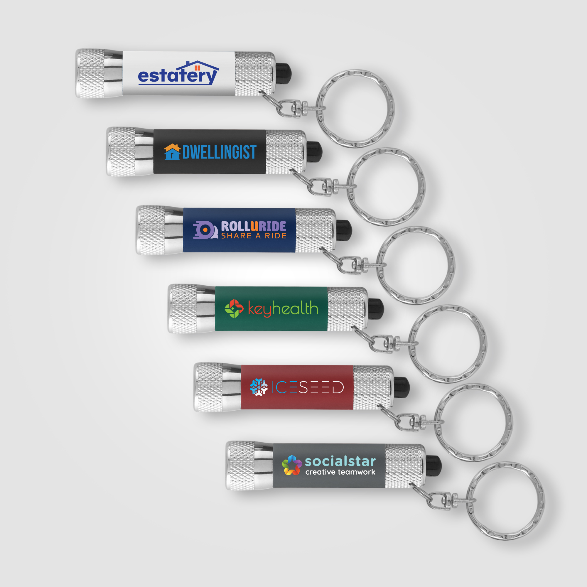 Chroma Softy - LED Flashlight with Keyring 9