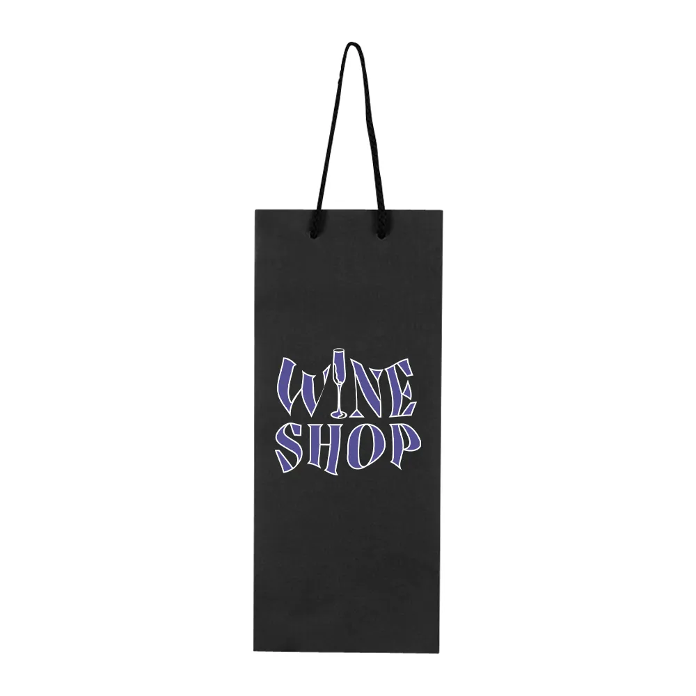1-Bottle Luxury Paper Tote 6