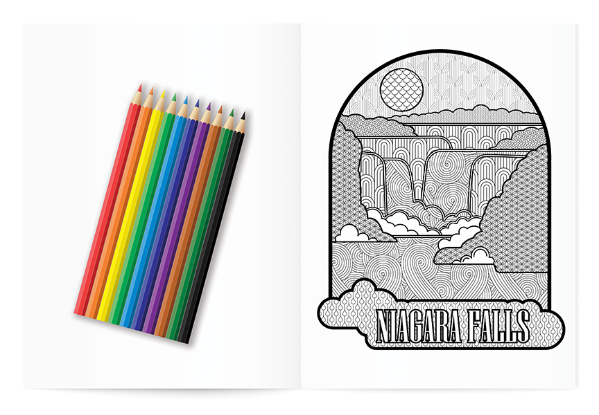 ADULT COLORING BOOK Relax Pack - Coloring the World 5