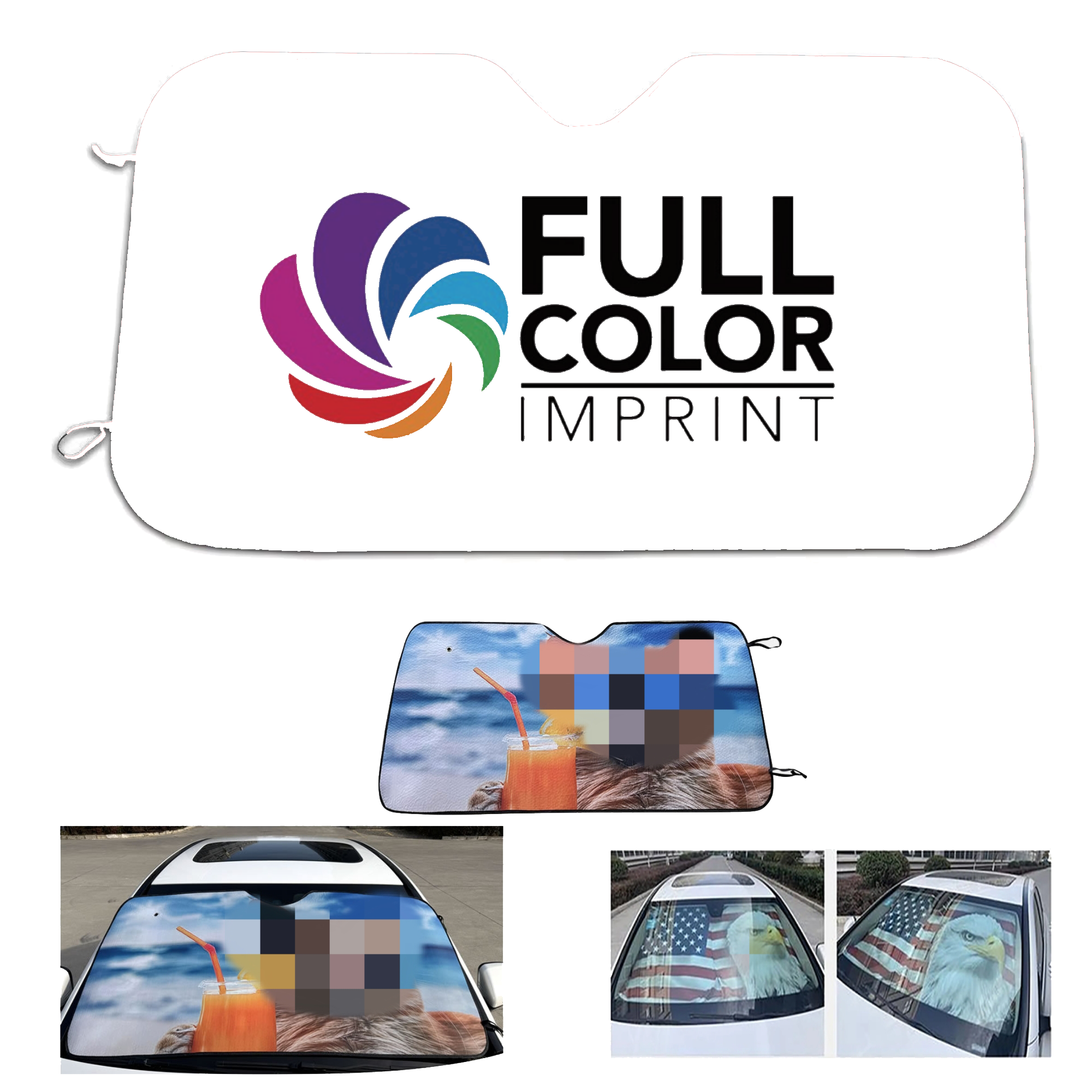 MOQ 10pcs Car Sunshade 3