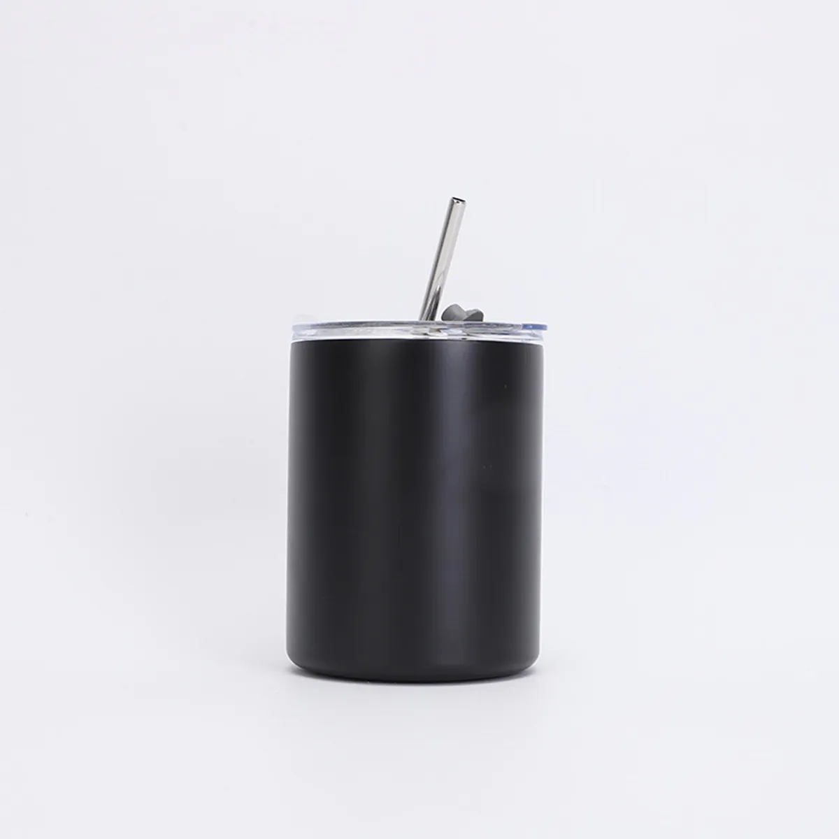 10Oz Stainless Steel Insulated Vacuum Cup With Straw 5