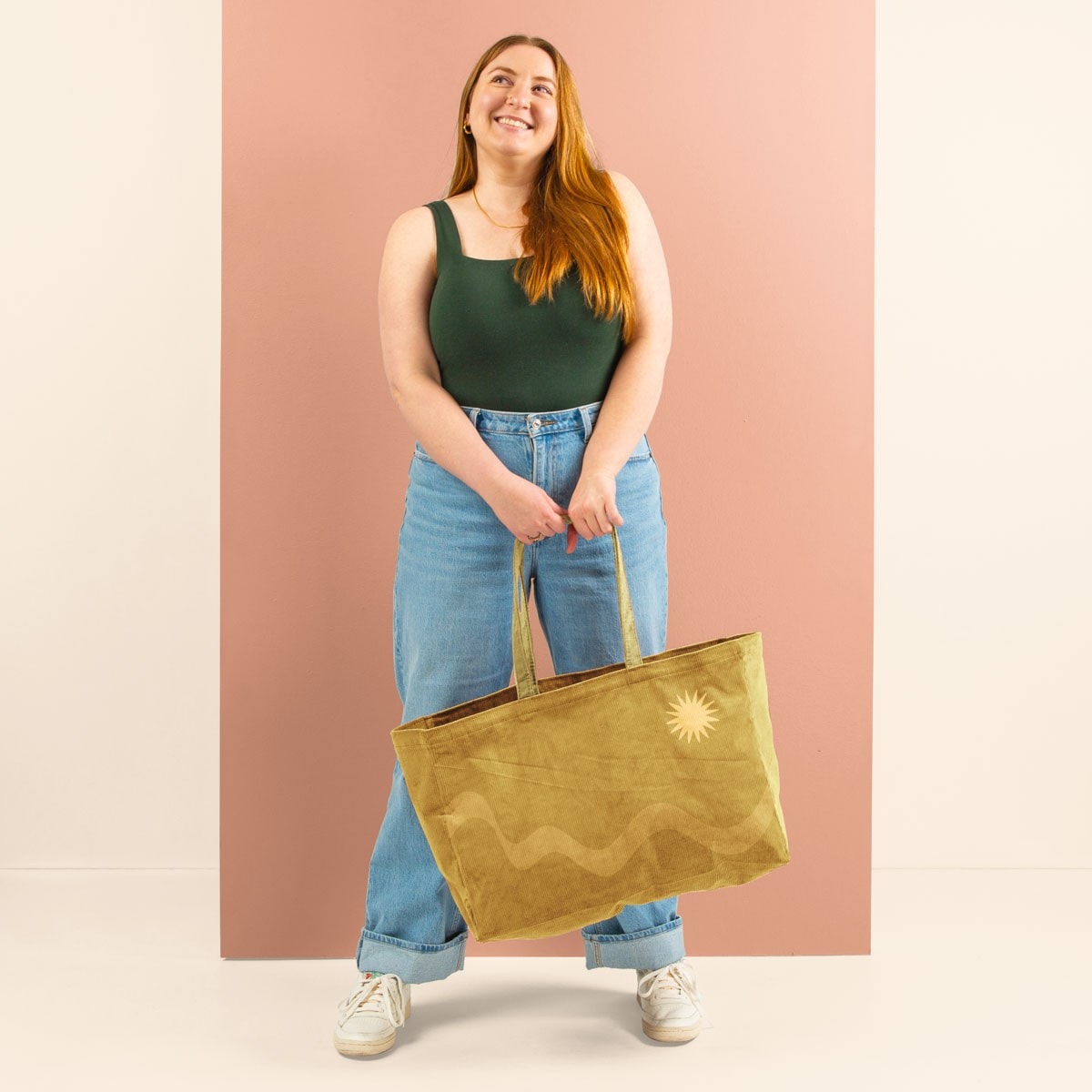 BABS OVERSIZED TOTE - CORDUROY