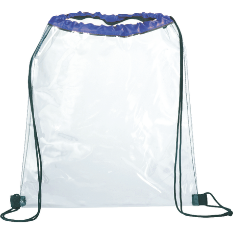 Rally Clear Drawstring Bag 35