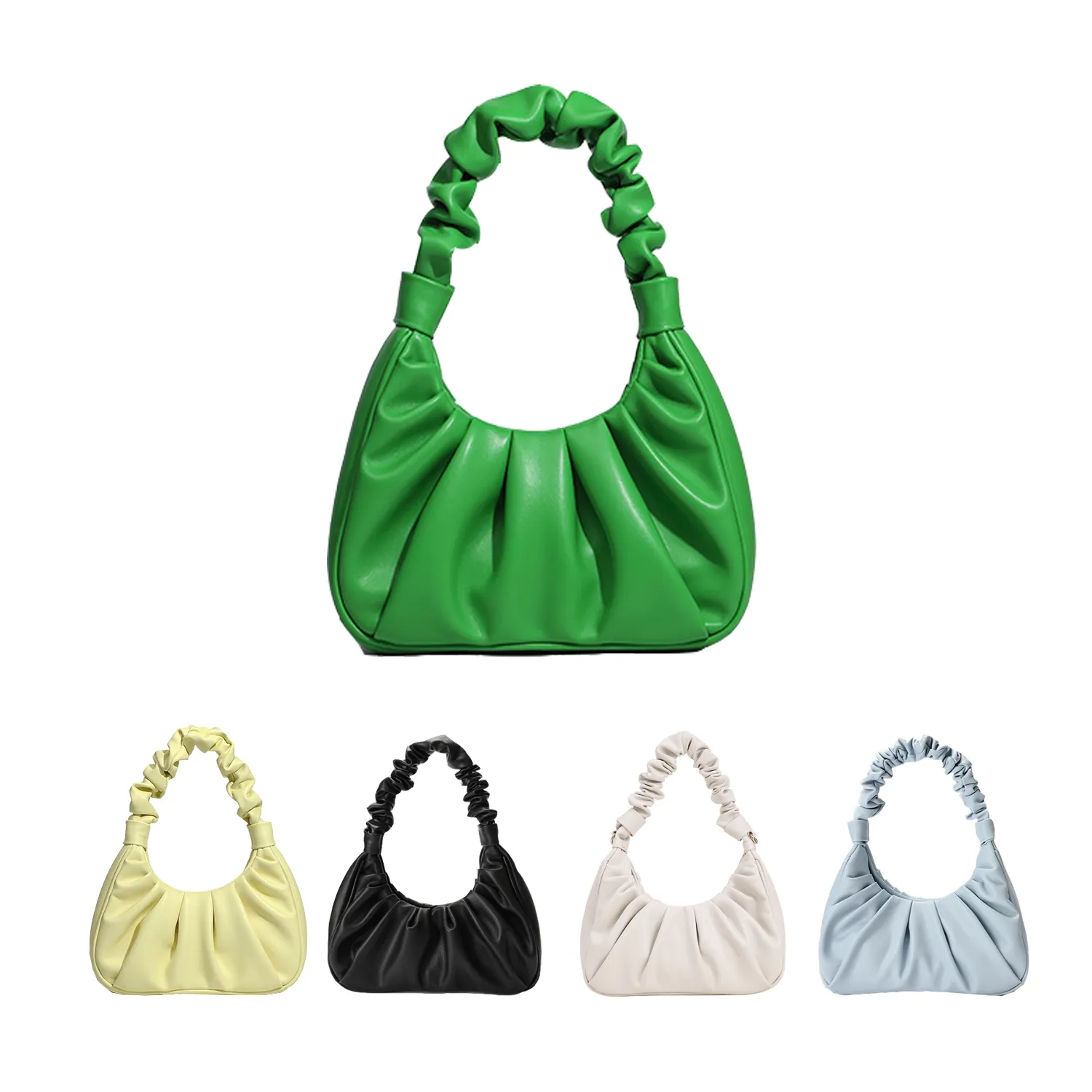Women's Gabbi Ruched Hobo Handbag 1