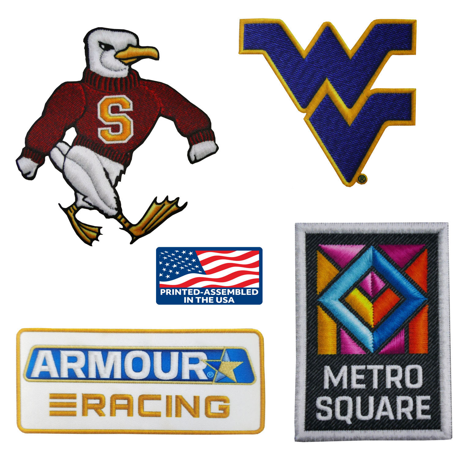 Full Color Dye Sublimation DigiStitch Patches