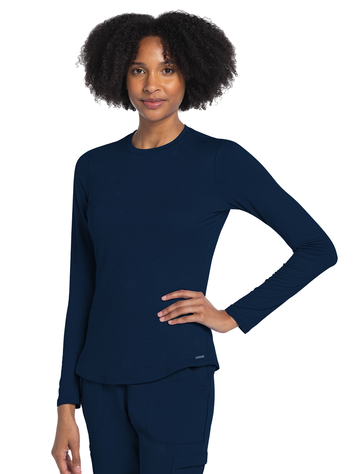 Cherokee - Cherokee Basics - Women's Pocketless Underscrub Tee 17