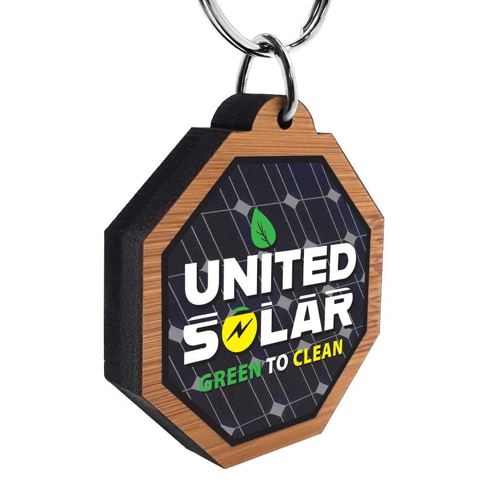 Ultra Vivid Bamboo Keychains 6