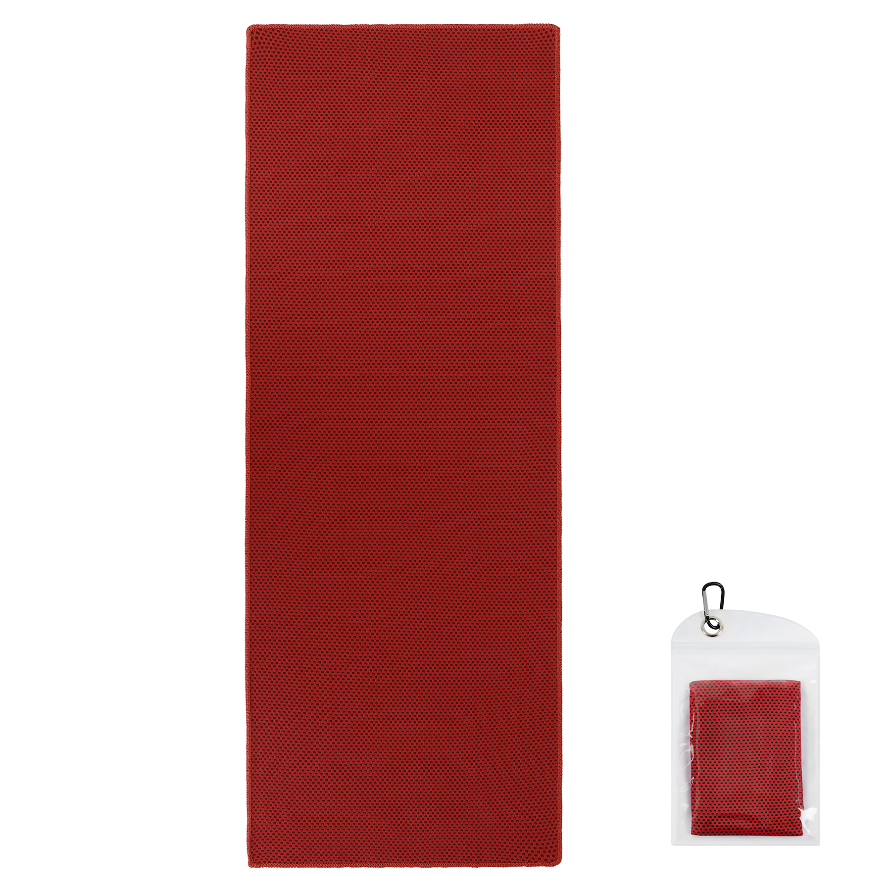 Breathable Cooling Towel With PVC Zip Pocket 8