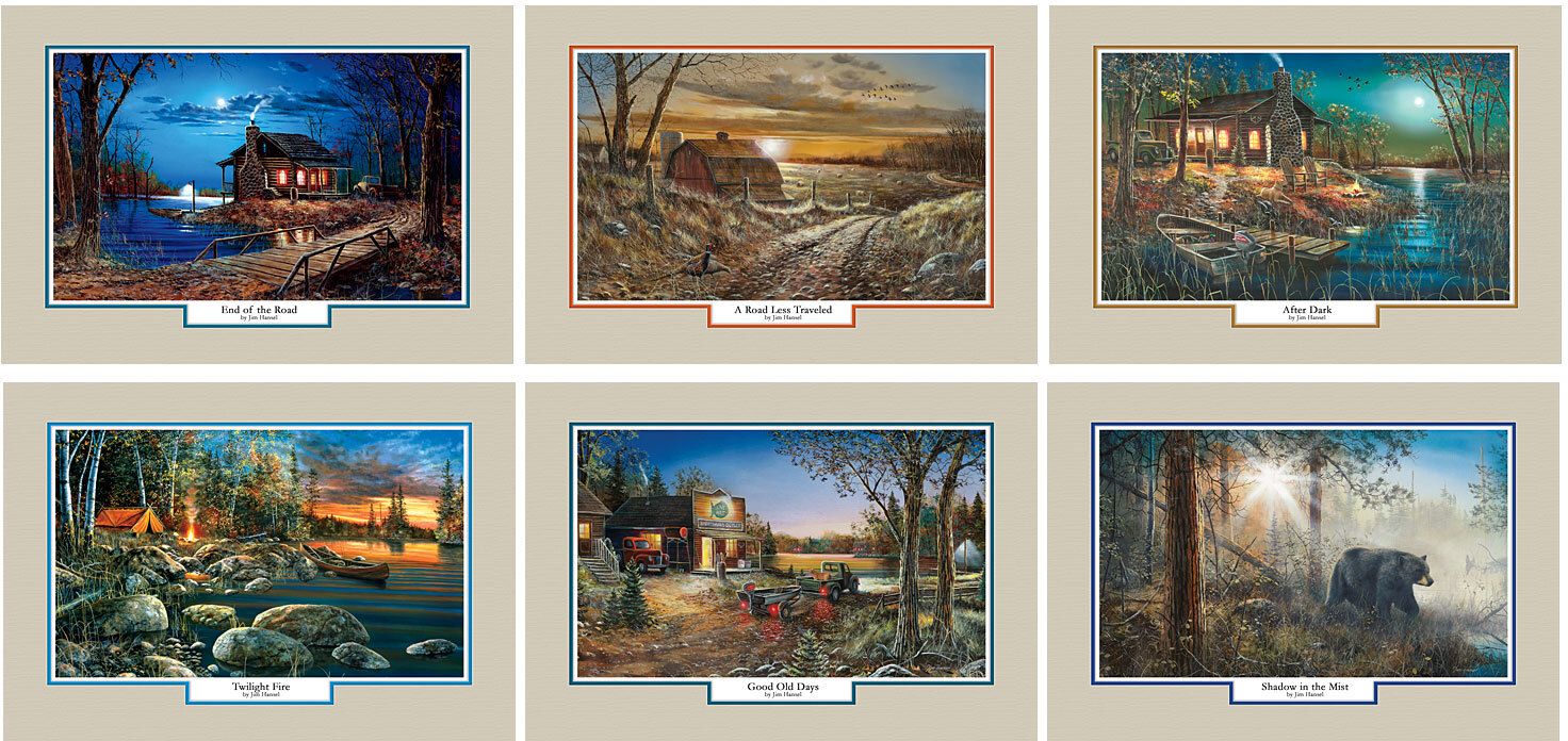 WOODLAND STAPLED WALL CALENDAR 8