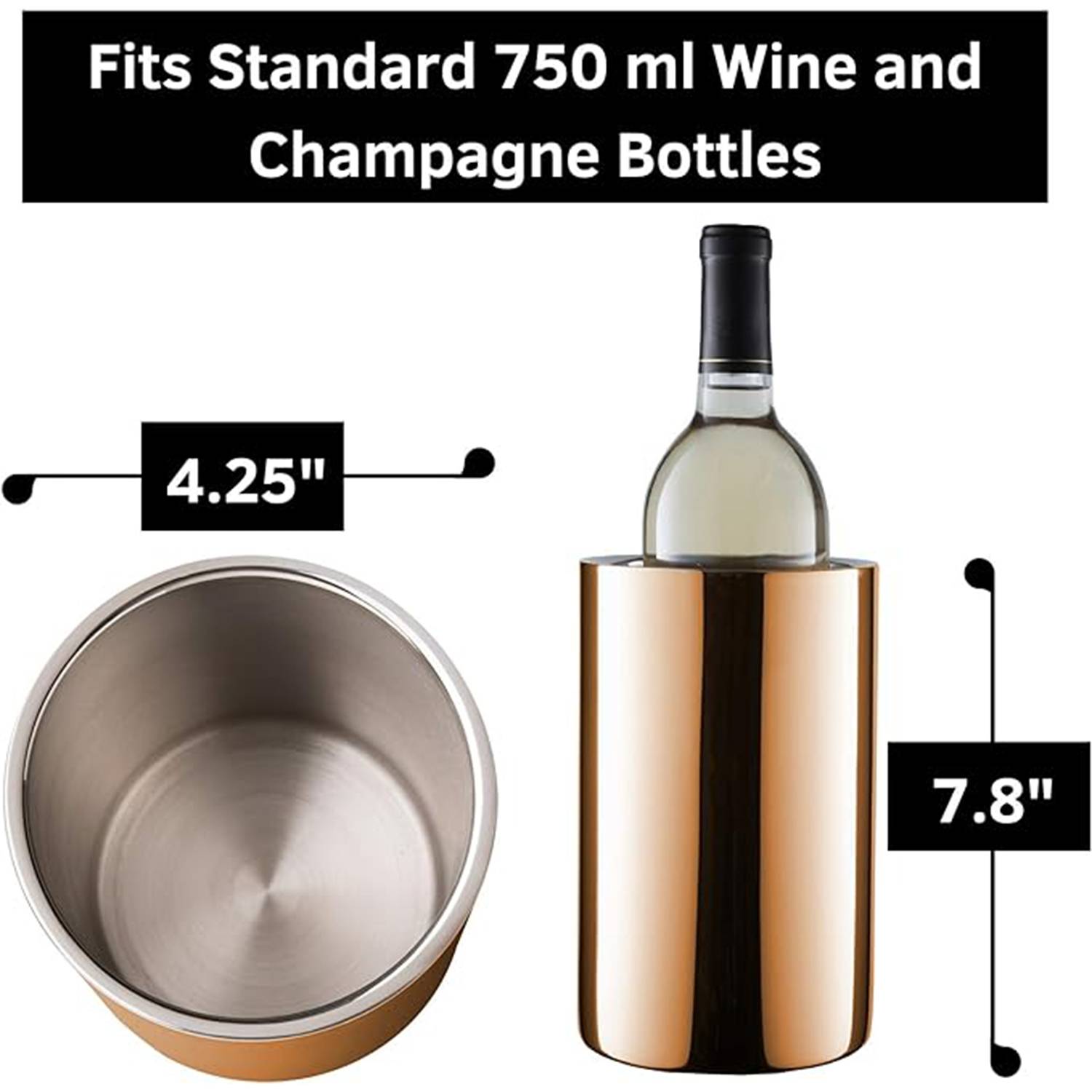 Stainless Steel Wine Chiller 3