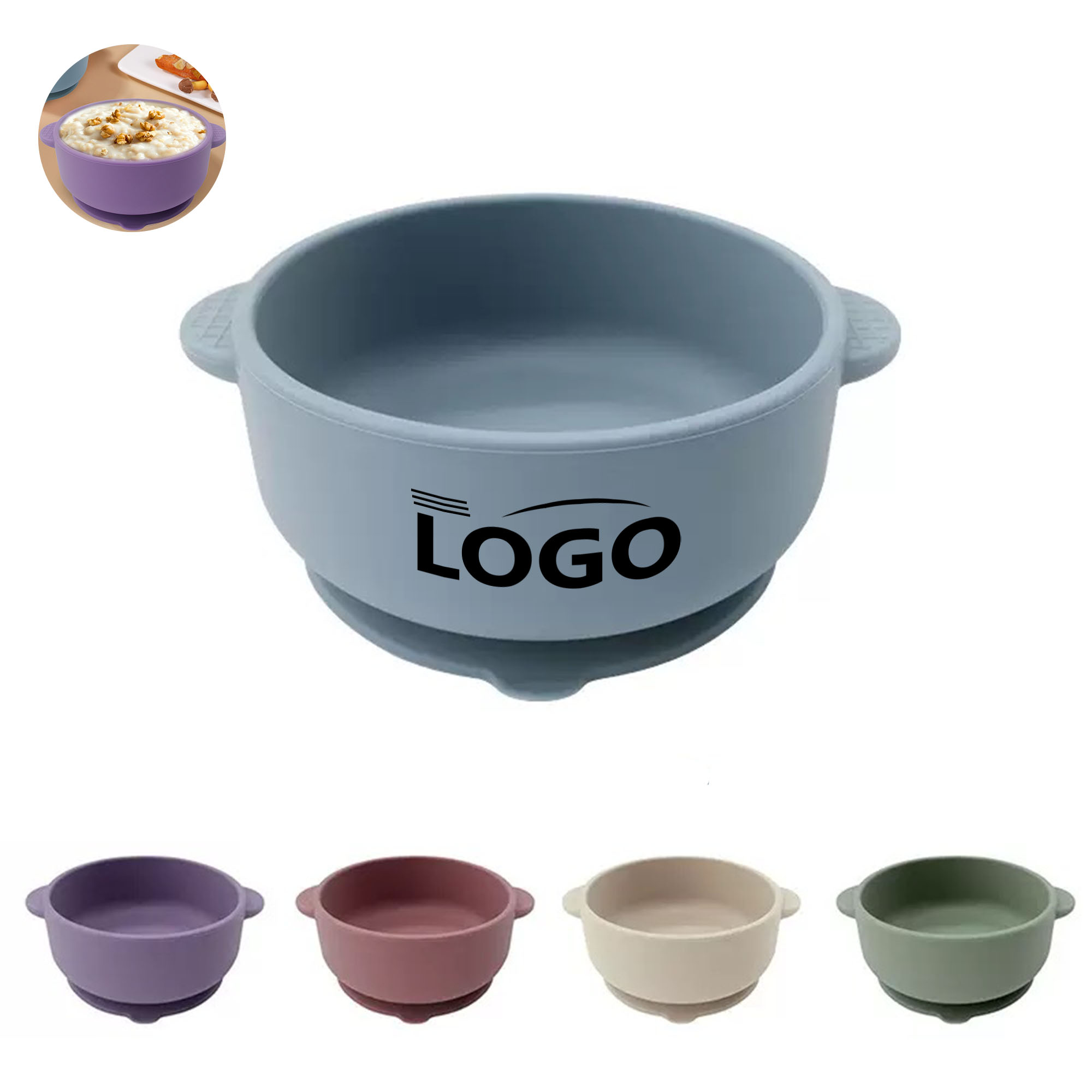 Silicone Suction Baby Feeding Bowl 3