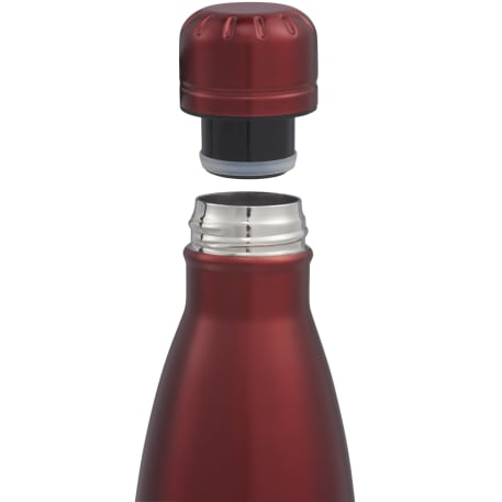 Copper Vacuum Insulated Bottle 17oz, custom water bottle with logo imprint 191
