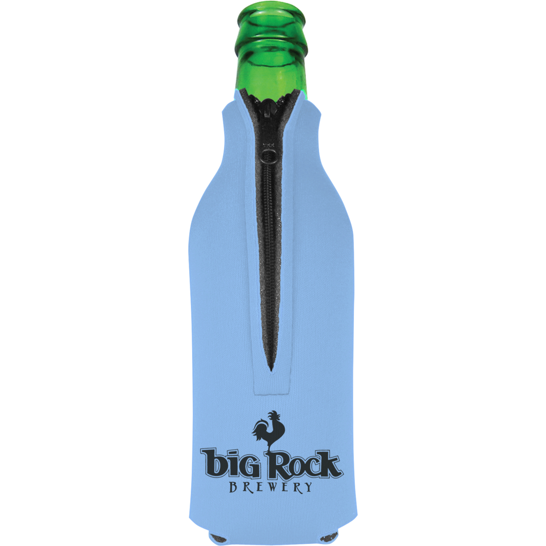 Bottle Zipper Scuba can cooler, custom koozie with logo imprint 7