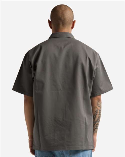Unisex Quarter-Zip Short Sleeve Work Shirt - SHQZWS 9