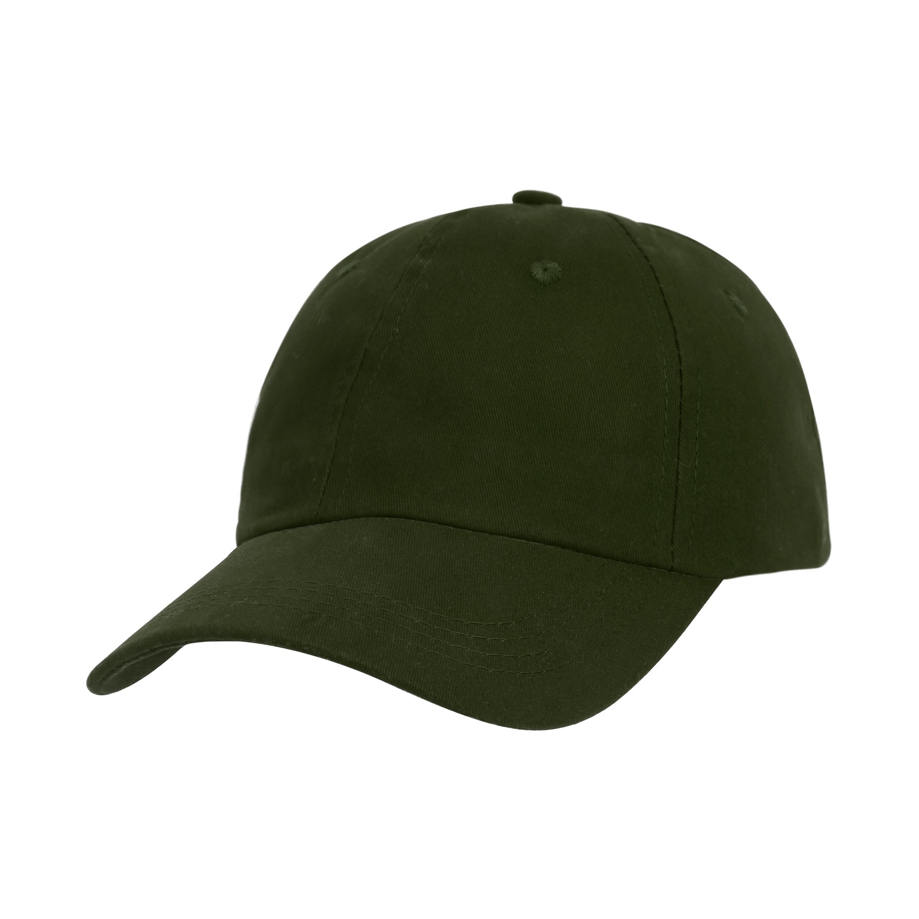 6 Panel Low Profile Unstructured Cotton Twill Baseball Cap 7