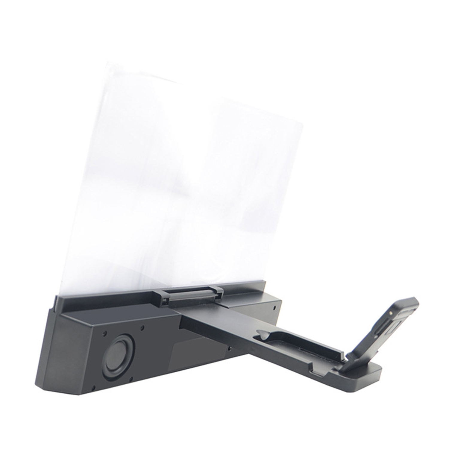 12 Inch 3D Screen Magnifer Stand With Bluetooth Speakers 3