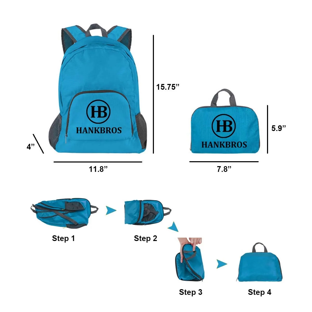 Foldable Camping Travel Backpack 3