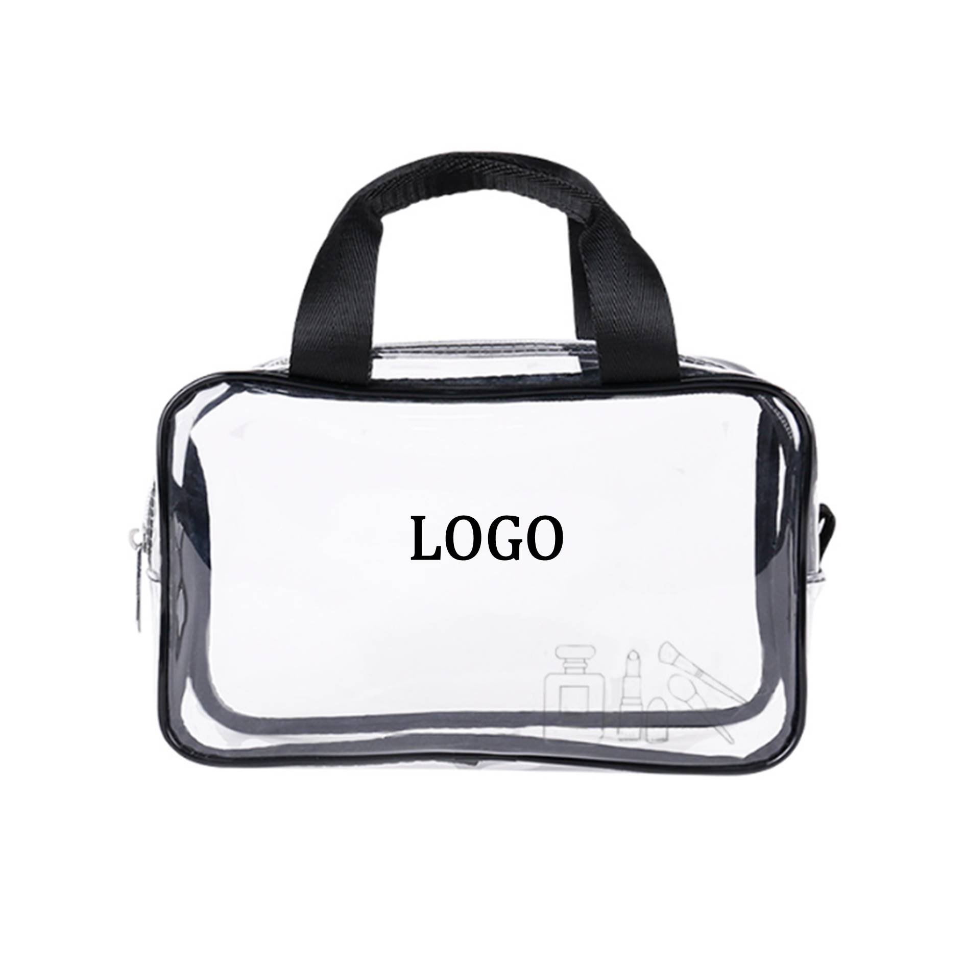 Portable Clear TPU Cosmetic Bag 2