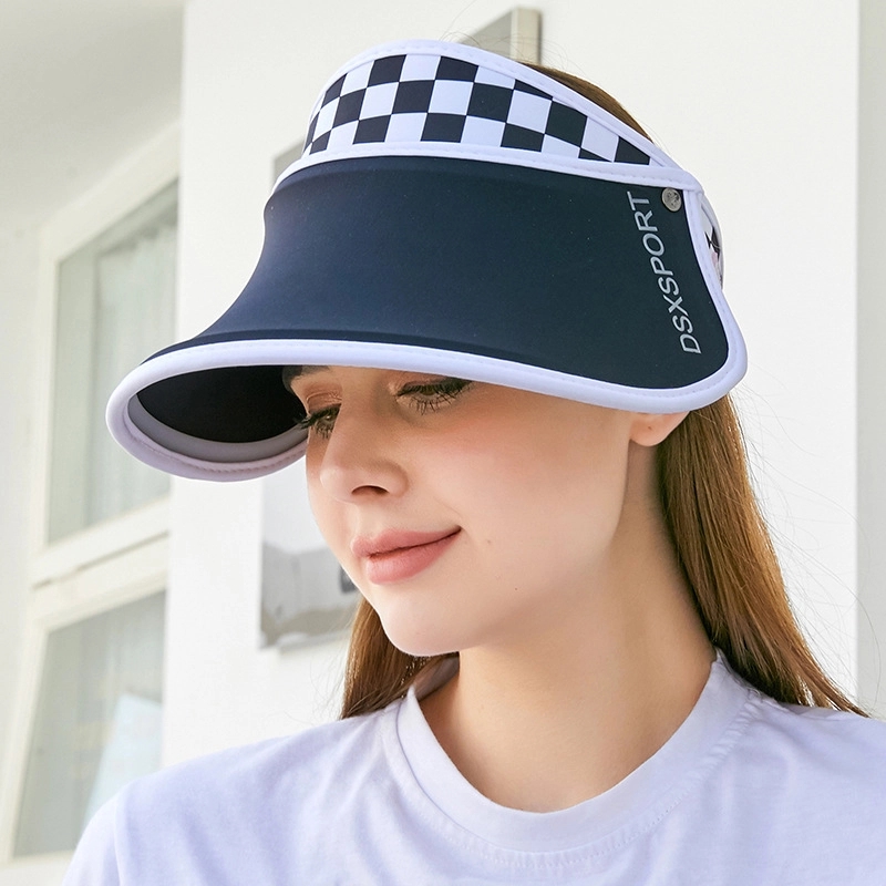 Empty Visor Cap For Women Wide Beach Sun Hats 2
