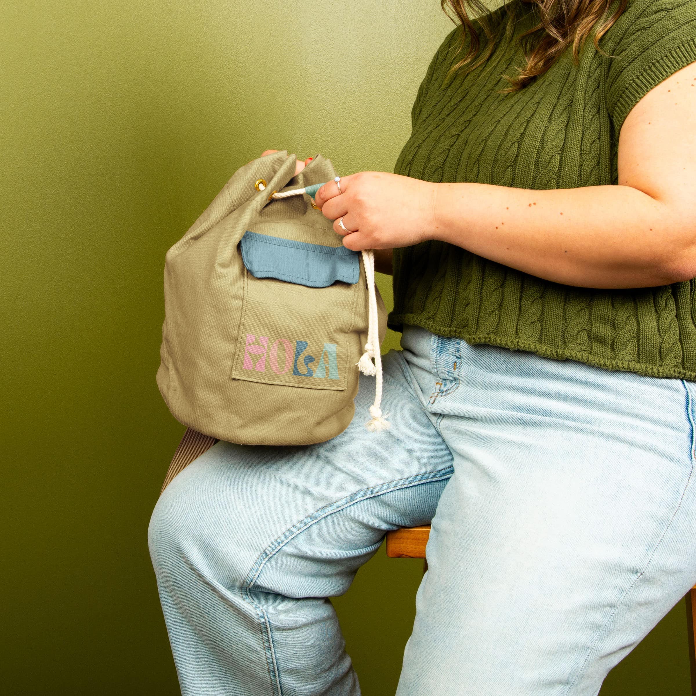 BUCKET SLING - 4CP PIGMENT DYED CANVAS