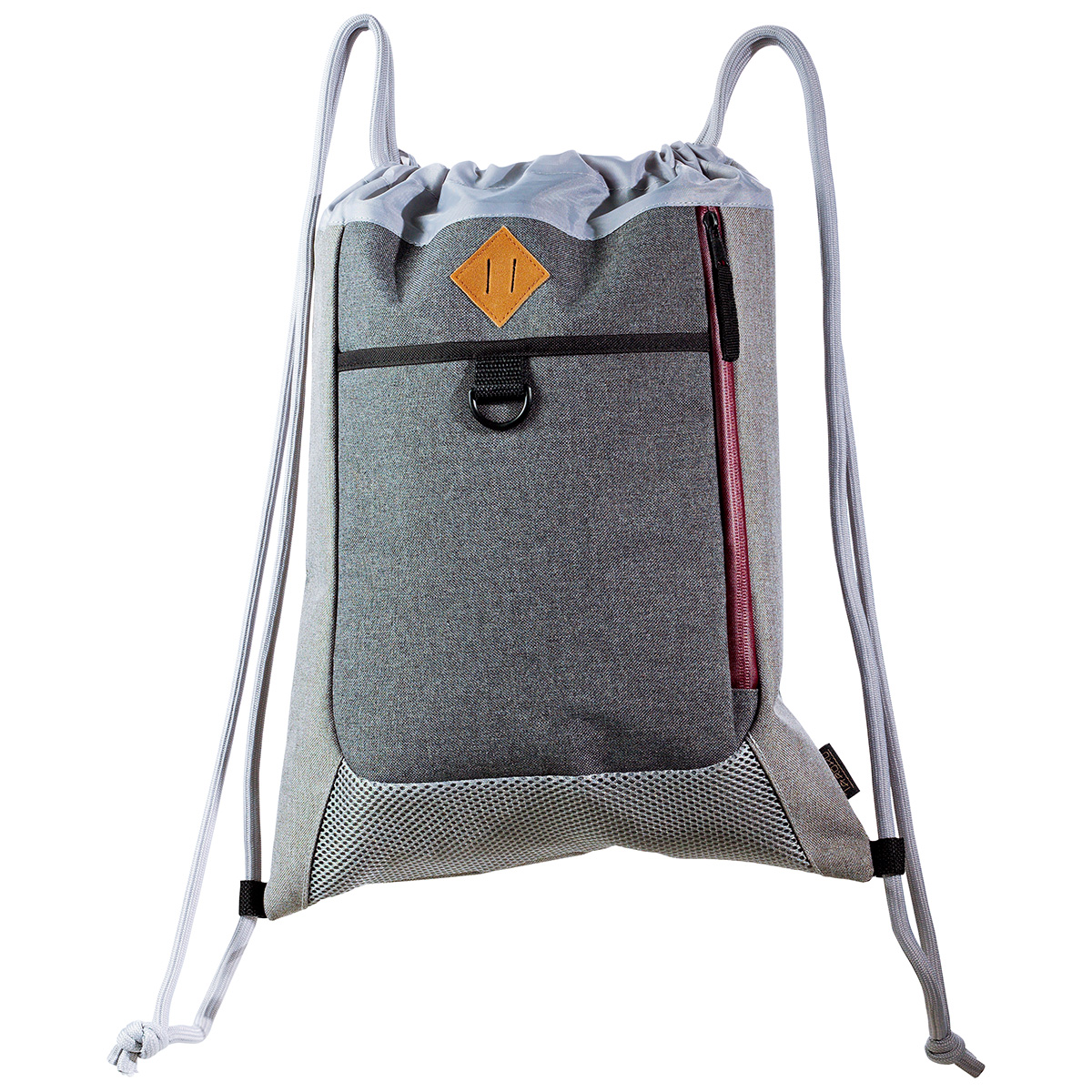 Bordeaux Polycanvas Drawstring Bag by Taroko™ 2