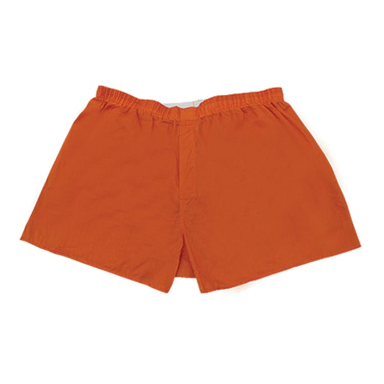 Cotton Plus Irregular Boxer Shorts - Burnt Orange Medium 12 Pack 1