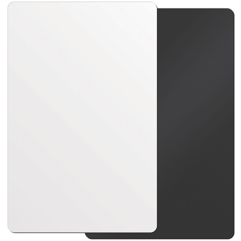 Full Magnetic Back Memo Board, Rectangle 5.5"x8.5" Round Corners, Full Colour Digital Imprint 2